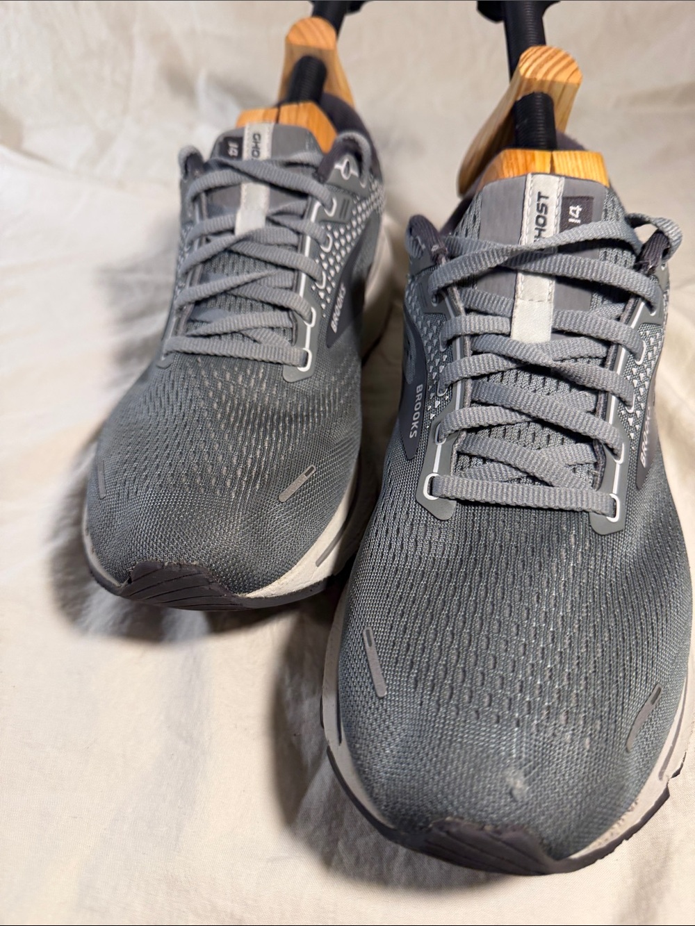 Brooks Ghost Men's Running Shoes - Charcoal Gray